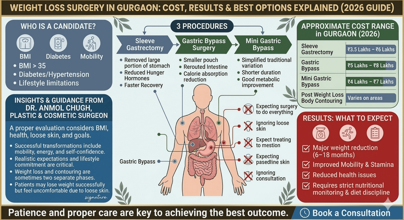 What to expect from bariatric surgery in Gurgaon